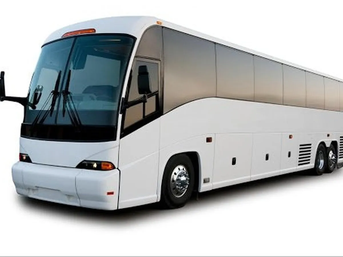 Luxury motor coach bus, Smart Limo Rental Washington DC large-group transport