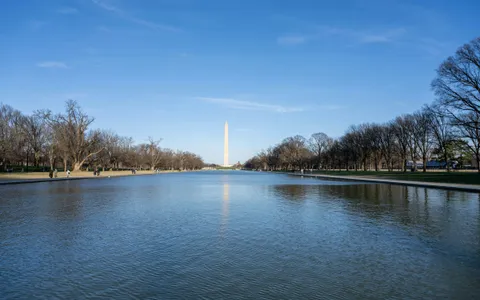 The National Mall and Reflecting Pool, the heart of a first-timer's one-day Washington DC tour by limousine